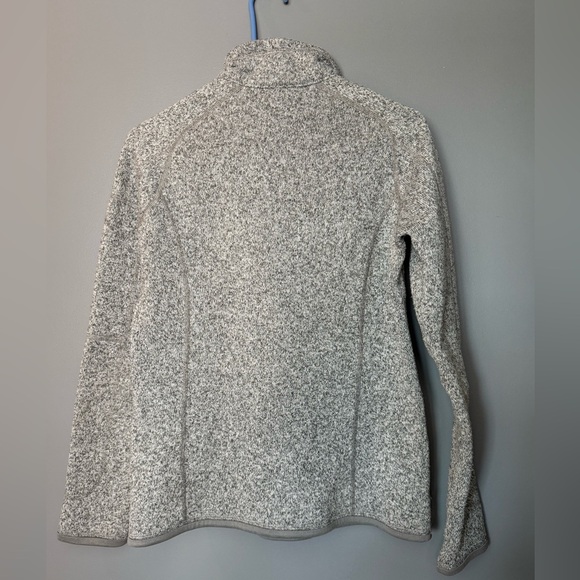 Patagonia Women's Better Sweater 1/4-Zip Fleece Pullover Heathered Gray Sz S - Picture 5 of 7
